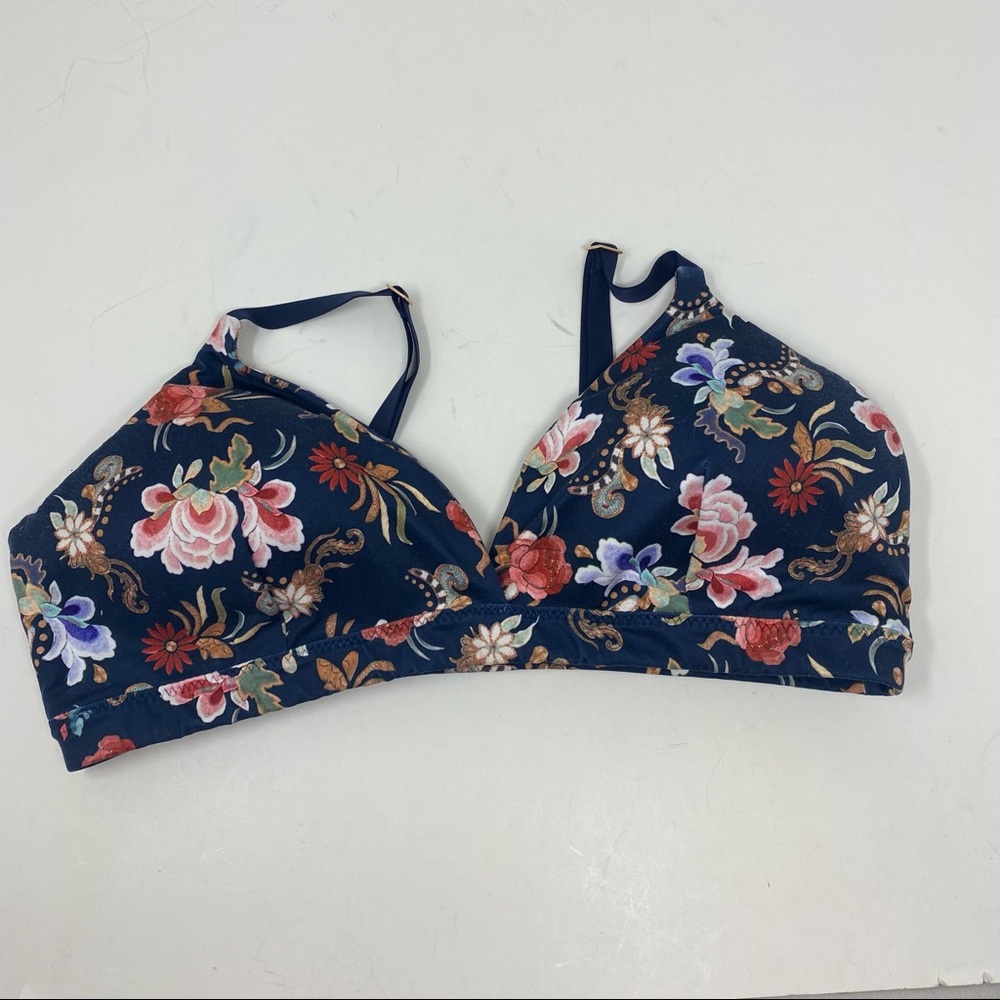 Athleta Floral Bra Medium